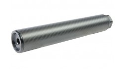 SILVERBACK CARBON DUMMY SUPPRESSOR (LONG) FOR SRS A2/M2 (14MM CCW)